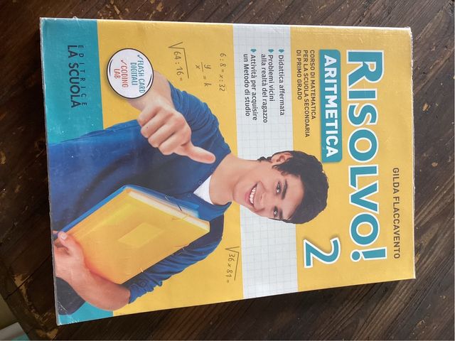 libro di testo risolvo aritmetica 2