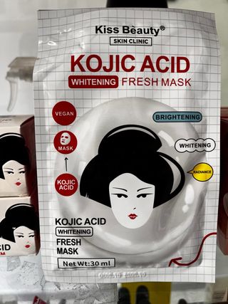 Mascarilla Facial Kiss Beauty Kojic Acid