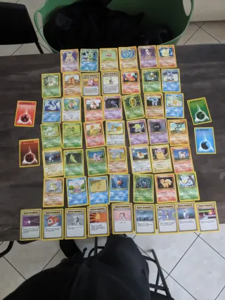 Lotto carte Pokemon Set Base