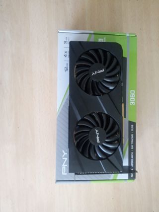 PNY RTX 3060 12GB Tarjeta Gráfica