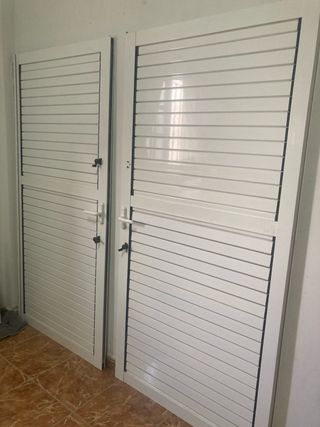 Percianas Balcón Aluminio 1,01x2,07