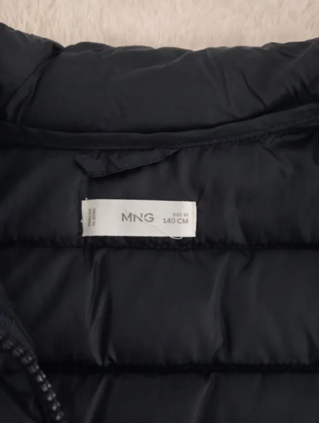 Chaqueta ligera niña azul marino