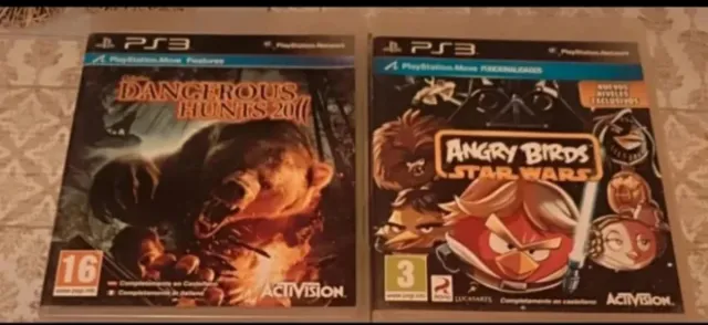 Juegos play 3 Dangerous Hunts 2011 y Angry Bi