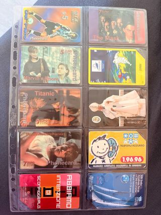 Carte telefoniche da collezione