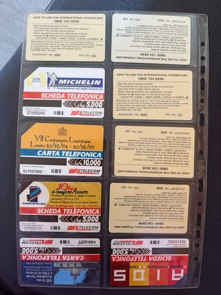 Carte telefoniche da collezione