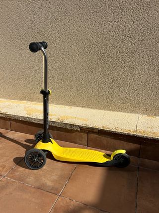 Patinete 3 Ruedas Niños Amarillo