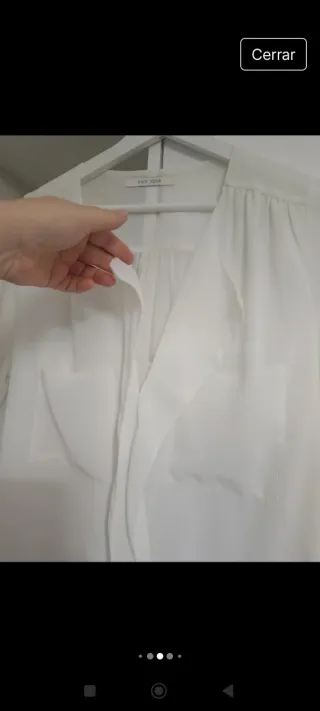 Blusa blanca Easy Wear