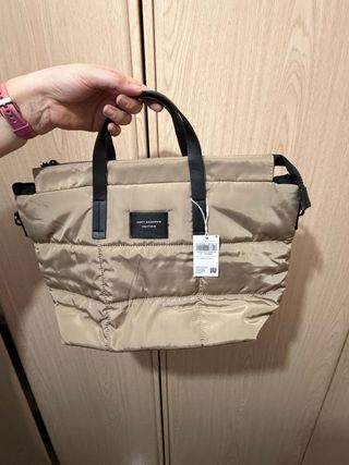 Bolso marron bandolera mediano