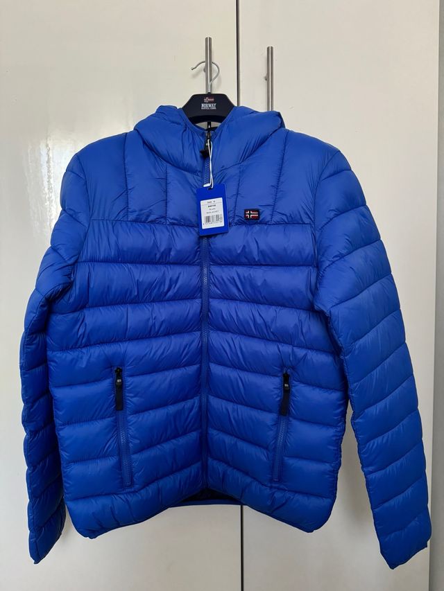 Chaqueta acolchada G. Norway azul hombre