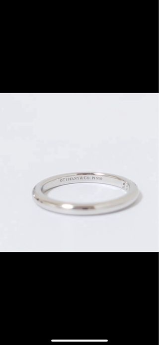 Anillo Tiffany & Co. Platino Diamantes