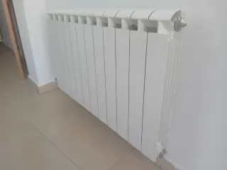 Radiador de agua aluminio blanco