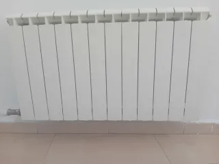 Radiador de agua aluminio blanco