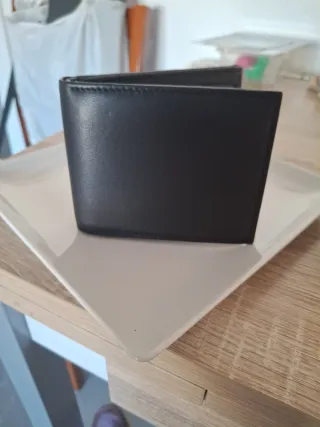Cartera de hombre negra