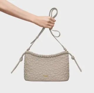 Bandolera TOUS Puffy Bear mediana topo