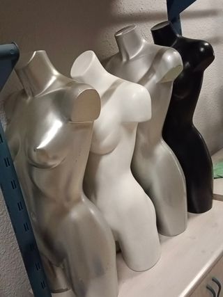 Lote 4 Torsos Maniquí Mujer