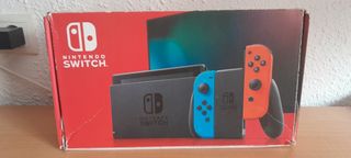 Nintendo Switch Joy-Con Azul y Naranja
