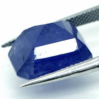 Tanzanita Natural 12,89 ct, cretificado IGI