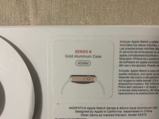 Apple Watch Serie 6 GPS+Celular Oro Blanco