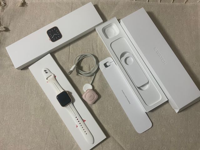 Apple Watch Serie 6 GPS+Celular Oro Blanco