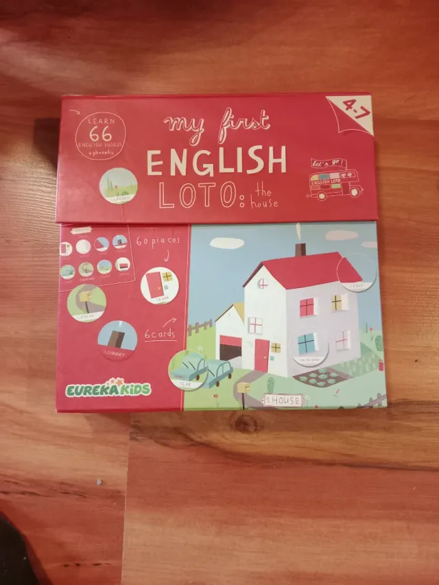 Juego de mesa My First English Loto