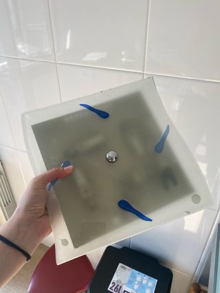 Lámpara de techo cuadrada