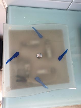 Lámpara de techo cuadrada