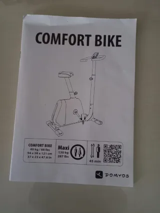 Bicicleta Estática Comfort