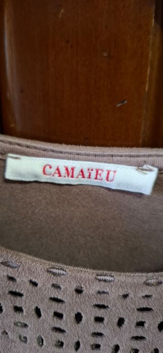 Vestito CAMAIEL scamosciato marrone