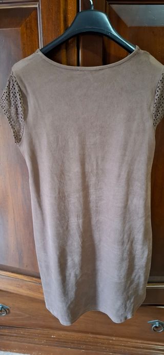 Vestito CAMAIEL scamosciato marrone