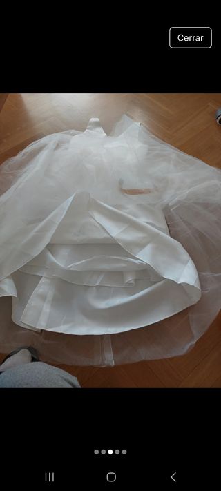 Vestido de ballet blanco niñas, sin estrenar.