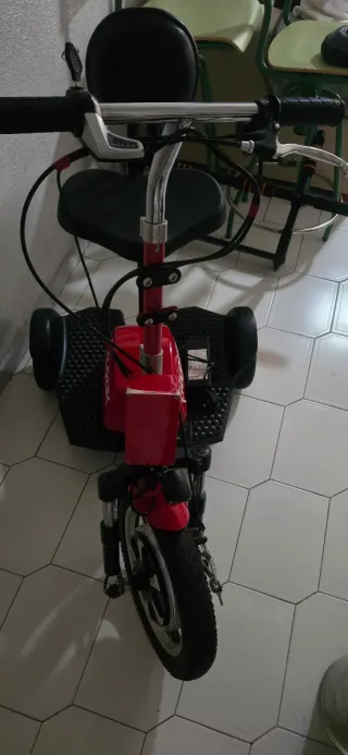 Scuter Eléctrico Ciclotek Rojo