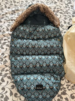 Saco de carro bebé con estampado