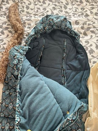 Saco de carro bebé con estampado