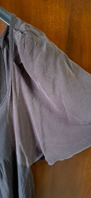 Vestito lana marrone