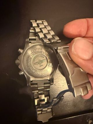 Orologio Breitling Chronomat in acciaio inossidabile