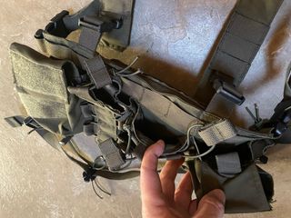 Chaleco táctico militar verde