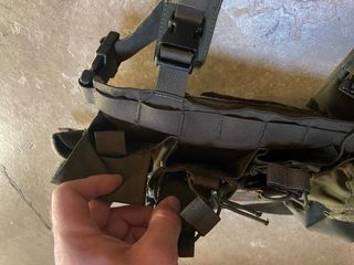 Chaleco táctico militar verde