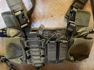 Chaleco táctico militar verde