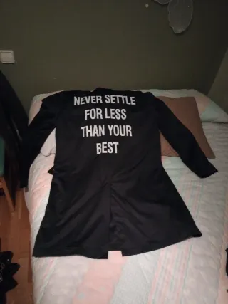 Gabardina Ligera Zara Negra Caballero (quiere liqu