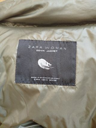 Chaqueta de plumas  Talla M