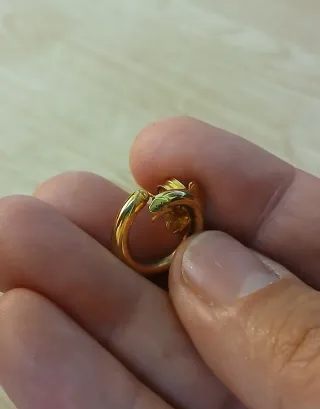 Pendientes Tous plata y oro