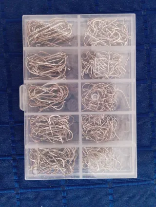 Caja Anzuelos Pesca 400 Unidades