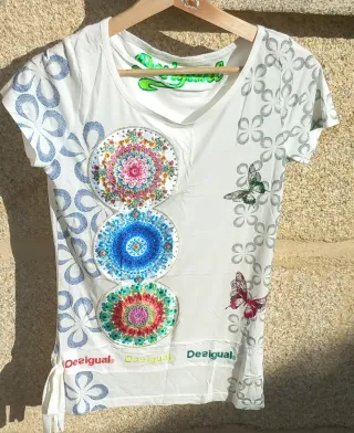 Camiseta Desigual Multicolor Talla S
