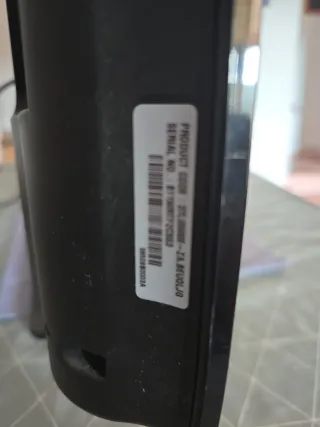 Televisión LG Negra