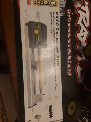 Torno de madera Proxxon DB 250 y regalo 