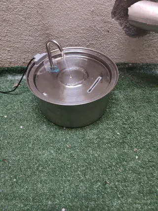 Bebedero eléctrico para mascotas