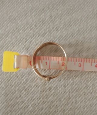 Anillo bañado en oro 18K nudo