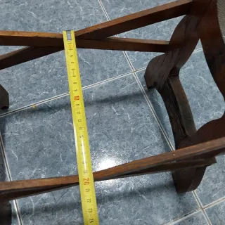Supporto in legno per barile
