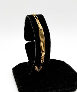 Pulsera esclava de oro 18kt