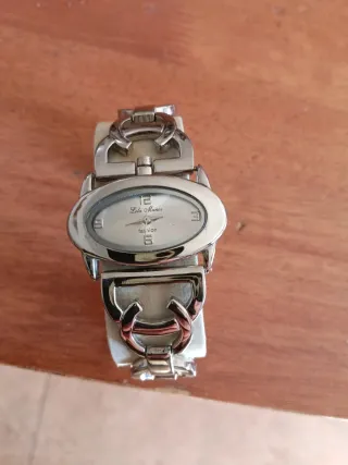 Reloj Lola Muñoz Plata 